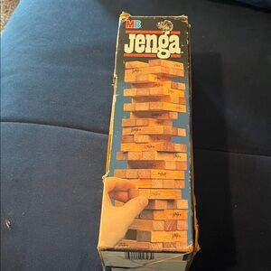 Jenga Classic Wooden Block Game